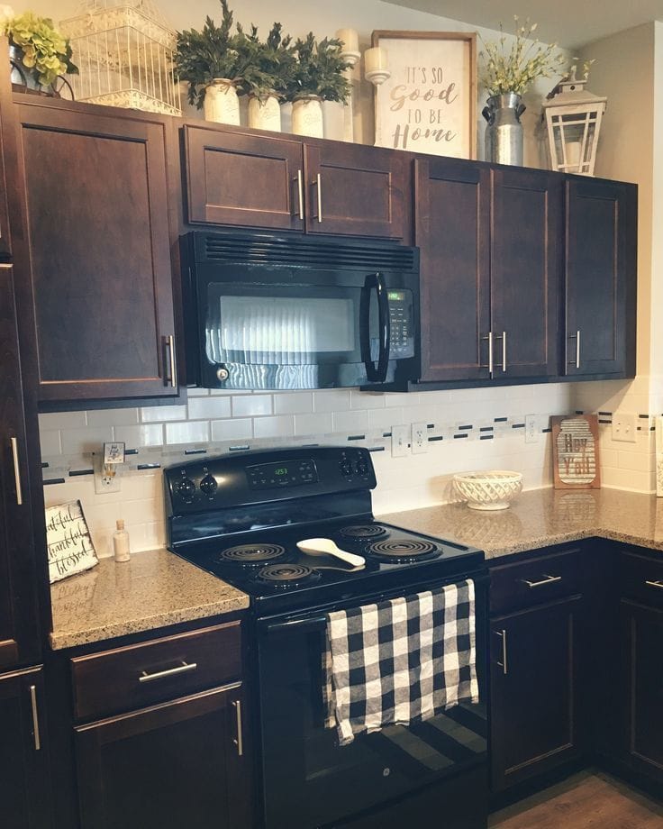 kitchen shelf decor ideas