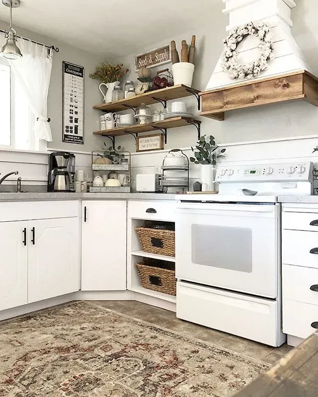 top of kitchen cabinets decor